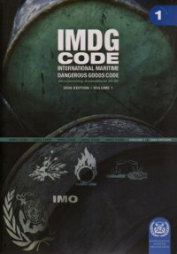 IMDG Code : International Maritime Dangerous Goods Code 2008 Vol. 1 ( Incorporating Amendment 34-08)