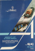 Admiralty List of Radio Signals Vol. 6(4) : Pilot Services, Vessel Traffic Services and Port Operations Asia and Australasia (Edisi 2005/06)