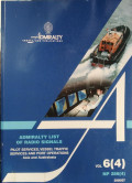 Admiralty List of Radio Signals Vol. 6(4) : Pilot Services, Vessel Traffic Services and Port Operations Asia and Australasia (Edisi 2006/07)