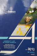 Admiralty List of Radio Signals Vol 3(1) : Maritime Safety Information Services Europe, Africa and Asia ( Excluding the Far East ) Edisi 2004/05