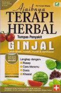 Ajaibnya Terapi Herbal Tumpas Penyakit Ginjal