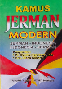 Kamus Jerman Modern : Jerman - Indonesia Indonesia - Jerman