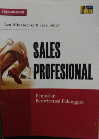 Sales Profesional : Penjualan Berorientasi Pelanggan